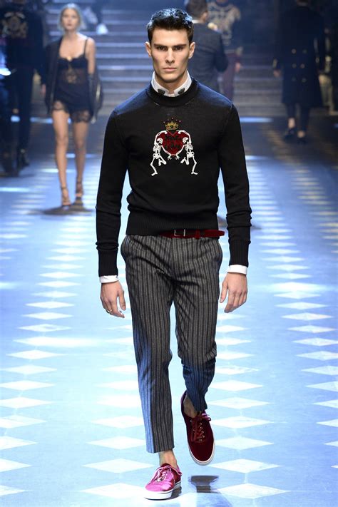 dolce gabbana men fashion fall 2017